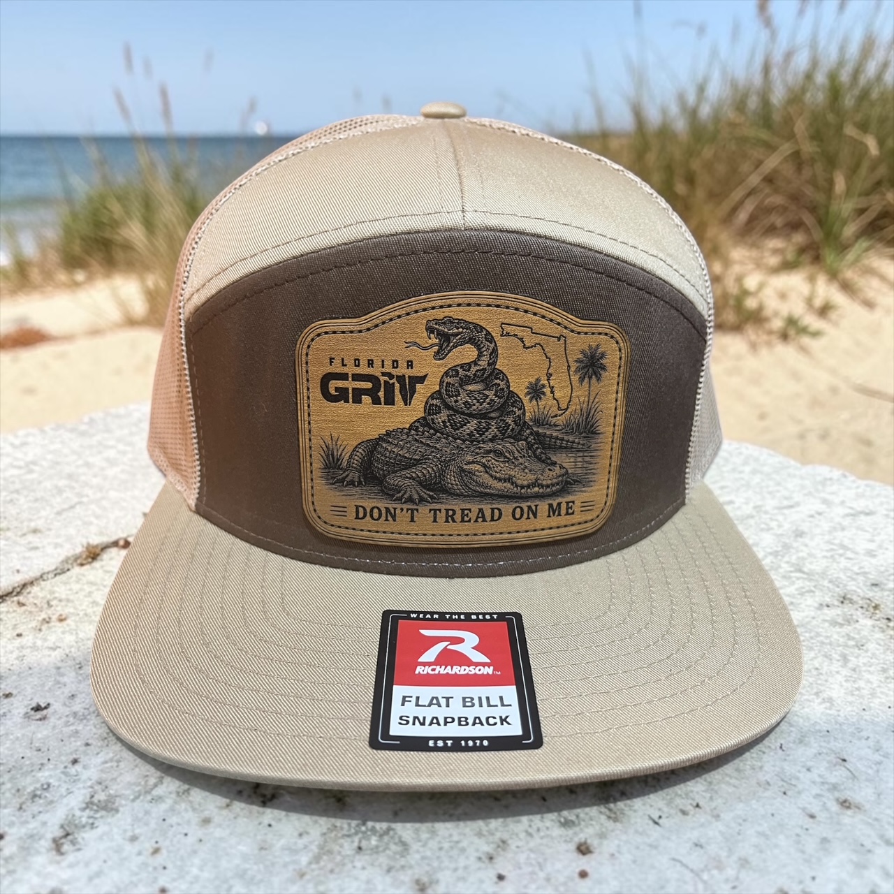 Don't Tread On Me  Richardson 168 brown khaki